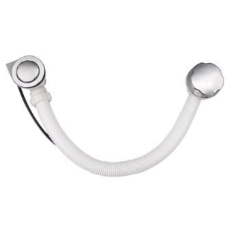 اوور فلو باتھ روم کٹ راؤنڈ کروم مفت شپنگ سپرے باتھ ٹیوب کے ساتھ اعلیٰ معیار کا پاپ اپ باتھ ویسٹ