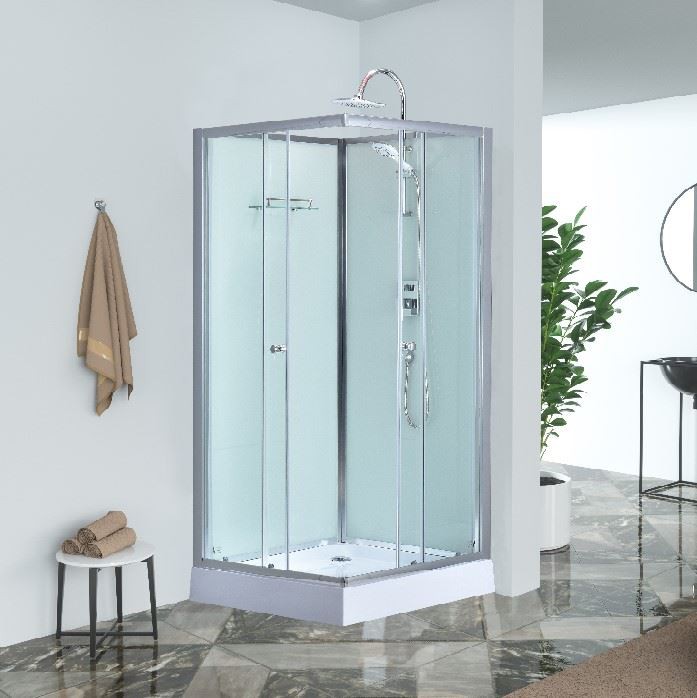 فیشن شاور کیبن بغیر چھت کے